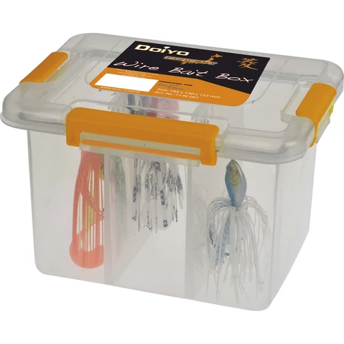 Doiyo Wire Bait Box speciális pergető doboz spinner baits-hoz / 18X14X12,3cm