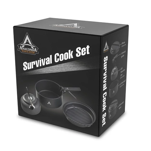Anaconda Survival Cook Set aluminium edénykészlet