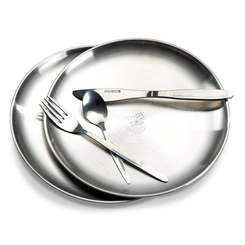 Anaconda Freelancer Prime Tableware utazó rozsdamentes acél étkészlet hortáskában