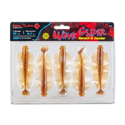 Iron Claw Barsch & Zander Wave Glider RMO 16cm / 3db