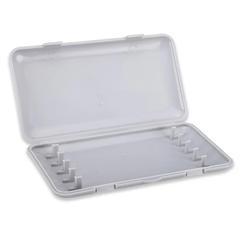 MS Range Hook Rig Box szerelt előke tartó doboz / max 25db szerelék tárolás / 14x7