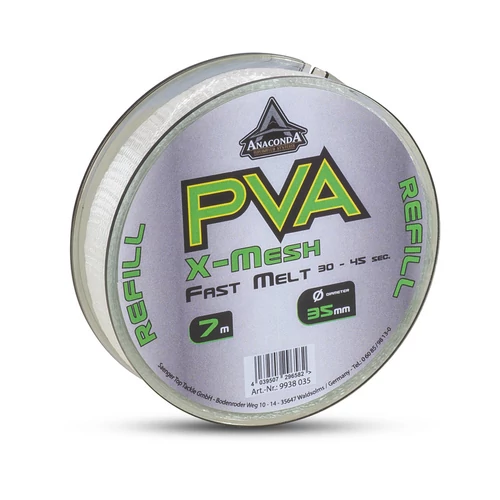 Anaconda Fast Melt PVA X-Mesh gyorsan oldodó PVA háló 7m / 35mm