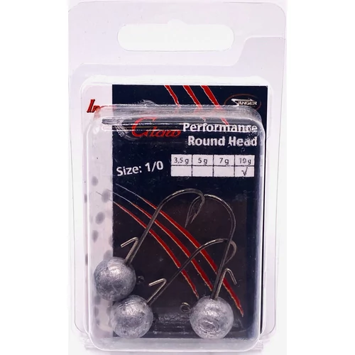 Iron Claw Performance Round Head horog méret 1/0 / 10g / 3db