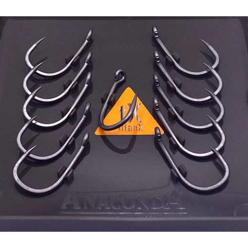 Anaconda Piercer Power Carp B-988 TGX szakállnélküli pontyozó horog / méret 2 / 11db