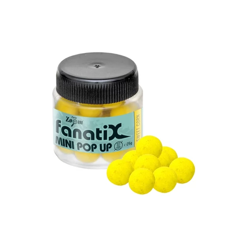 Carp Zoom Fanati-X Mini Pop Up horogcsali, 10mm, édes kukorica, 25g