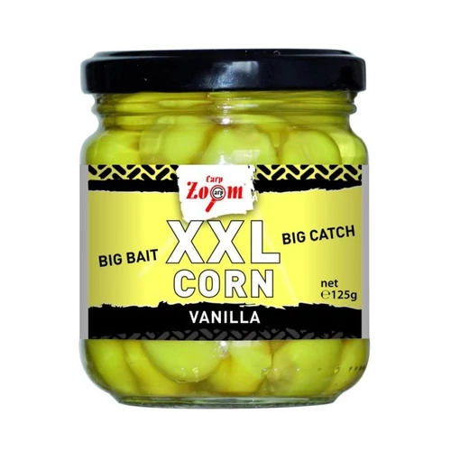 Carp Zoom Óriás horgászkukorica, vanília, 125g, 220ml