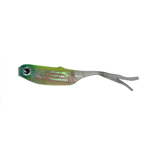 PZ Offspring Tail Killergumihal halas aromával, 5cm, zöld, 5db