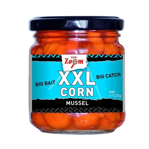Carp Zoom Óriás horgászkukorica, kagyló, 125g, 220ml