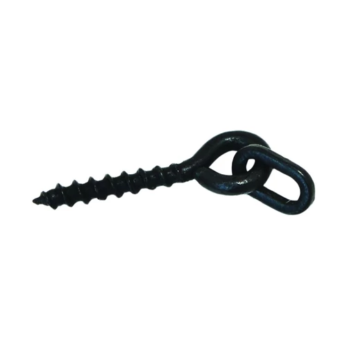 Carp Zoom Pop Up csavar ovális előkegyűrűvel, 12mm, 10db, fekete