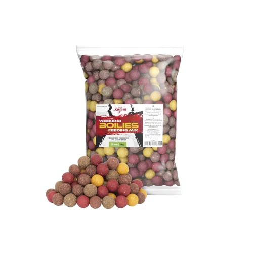 Carp Zoom Weekend Boilies Feeding Mix etető bojli,gyümölcsmix, 5kg