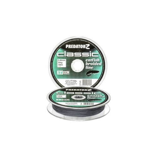 PZ Classic harcsázó zsinór, Ø0,40mm, 100m, 35kg, sötétszürke