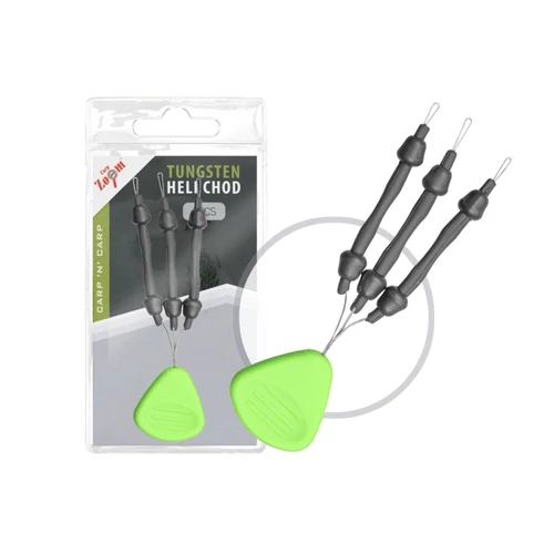 Carp Zoom Tungsten Heli Chod szerelék, 40mm, 3db