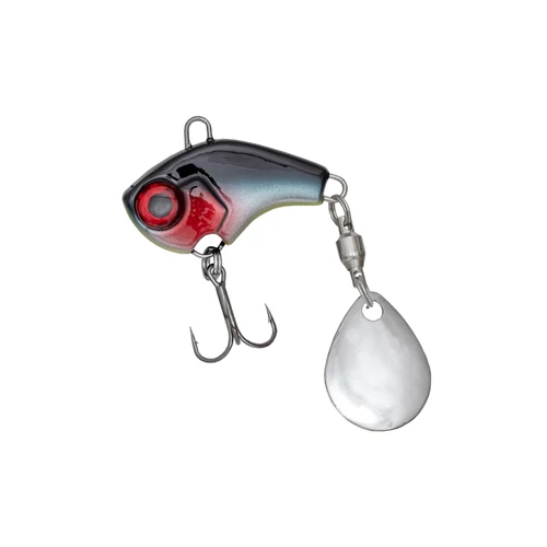 PZ Metal Viberműcsali, 3,4cm, 20g, fekete, ezüst
