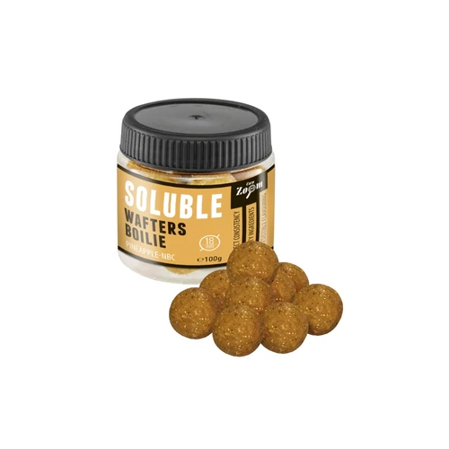 Carp Zoom Oldódó wafters bojli, o18mm, ananász, vajsav (NBC), 100g