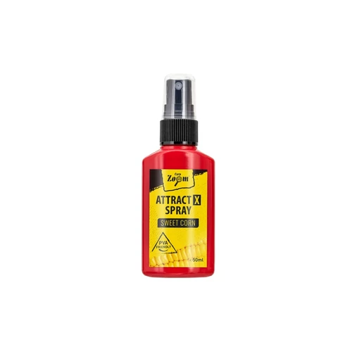 Carp Zoom AttractX aroma spray, édes kukorica, 50ml