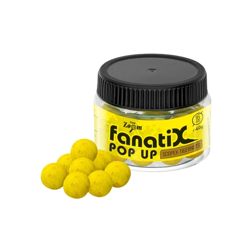 Carp Zoom Fanati-X Pop Up horogcsali, 16mm, scopex, tigrismogyoró, 40g