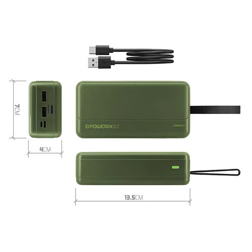 Powerbank Delphin PoweriX / 27 000 mAh 27 000 mAh