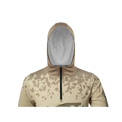 Delphin UV ARMOR 50+ Kapucnis hosszúujjú póló Trout L