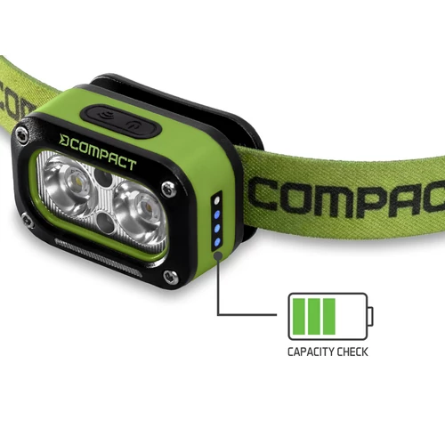 Delphin COMPACT fejlámpa 3W/1200mAh 3W/120lm/1200mAh