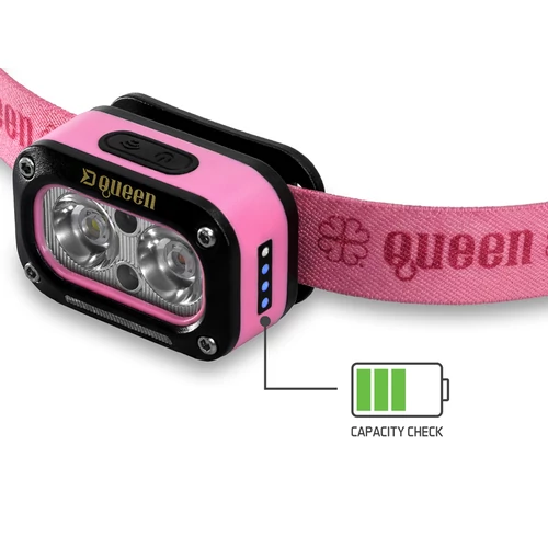 Delphin QUEEN fejlámpa 3W/1200mAh 3W/115lm/1200mAh
