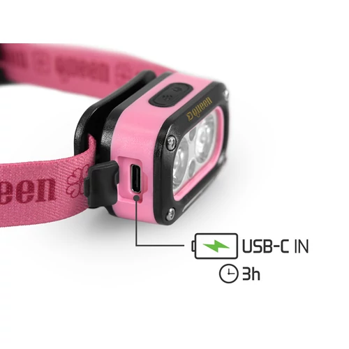 Delphin QUEEN fejlámpa 3W/1200mAh 3W/115lm/1200mAh