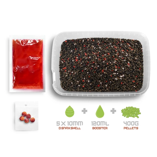 Pellet box Delphin Reaxe READY&GO Lazac–Rák / 400g