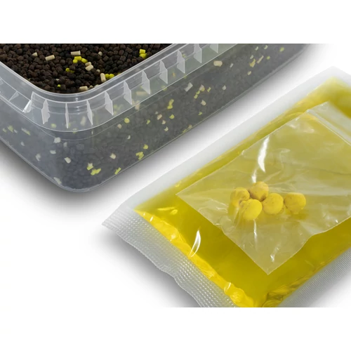 Pellet box Delphin Reaxe READY&GO Kukorica–Anannász / 400g