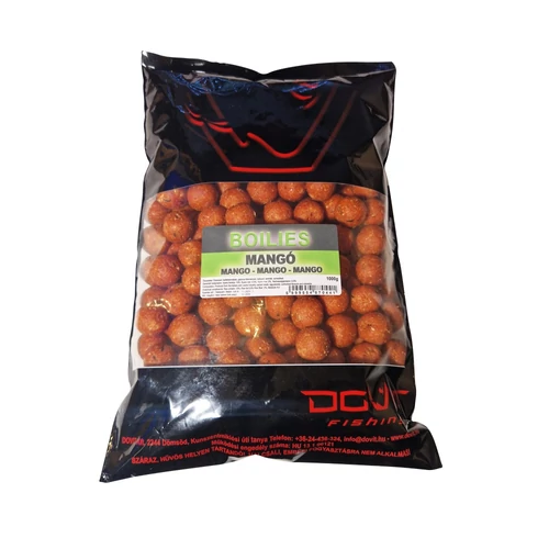 Dovit Főzött bojli 20mm 1000g - mangó