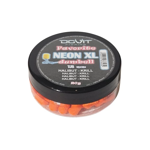 Dovit Favorite Dumbell Neon XL 12mm - Halibut - krill