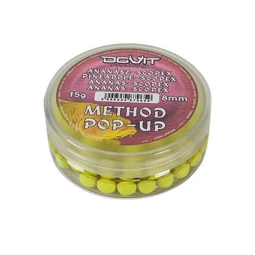 Dovit Method Pop-Up 8mm - ananász-scopex