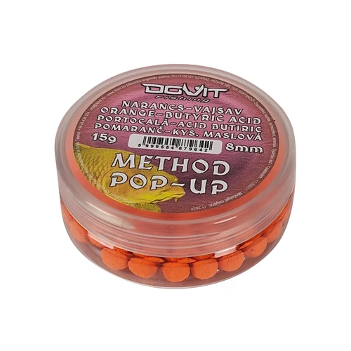 Dovit Method Pop-Up 8mm - narancs-vajsav