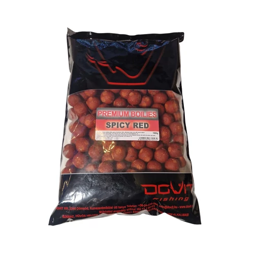 Dovit Prémium Bojli 20mm 1kg - Spicy Red