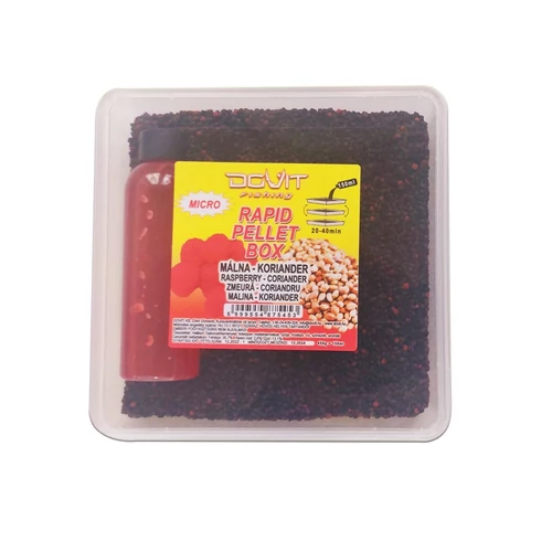Dovit Rapid Pellet Box MICRO - koriander-málna