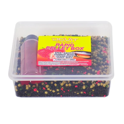 Dovit Rapid Pellet Box MINI - eper-kagyló