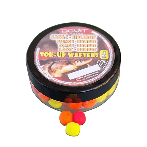 Dovit Tok-Up Wafters 10mm - Lazac-halibut