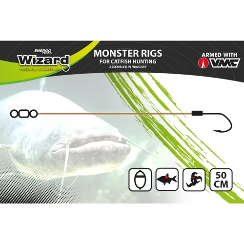 Wizard Monster Classic Braid Rig 11/0 Round