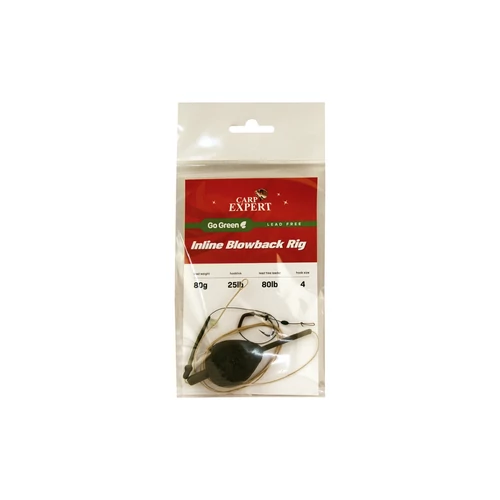 Carp Expert Leadfreegogreen Inline Blow -Back Rig 80g