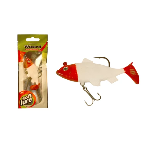 Wizard Swimbait Perch 3 Inch Yellow-Redtiger