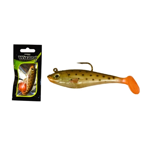 Wizard Swimbait - Paddle Long - 3 Inch –green-Redtiger