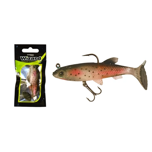 Wizard Swimbait - Paddle Long - 3 Inch –green-Redtiger
