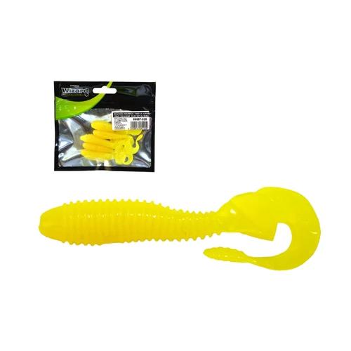 Wizard Harpex Twistgrub Pro Claret 7cm 5Pcs/Bag