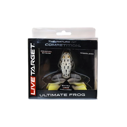 Livetarget The Ultimate Frog Stride Bait Black / Black 50 mm 21g