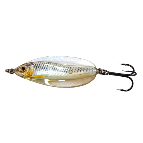 Livetarget Erratic Shiner Spoonglow/Pearl 55 mm 11g
