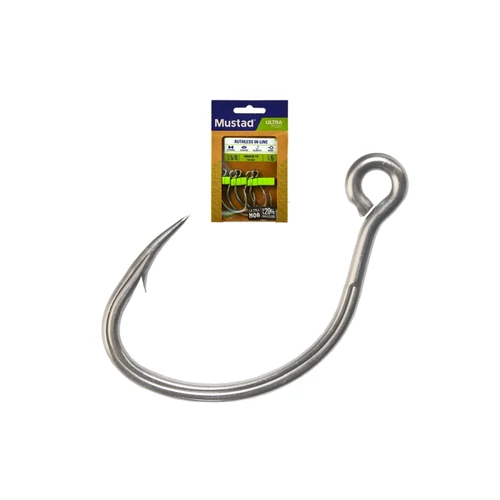 Mustad Ruthless In-Line Titan Steel 2 6db/csomag