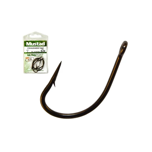 Mustad O Shaughnessy Bait 1/0 7db/csomag