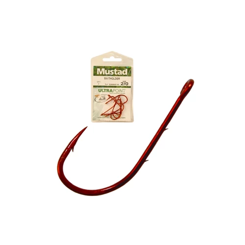 Mustad Baitholder Hooks 1/0 7db/csomag