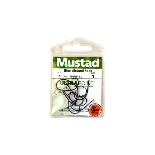 Mustad Blue Allround Hook 2 10db/csomag