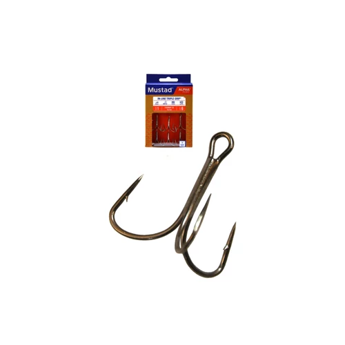Mustad In-Line Triplegrip® Titan Steel 2 6db/cs