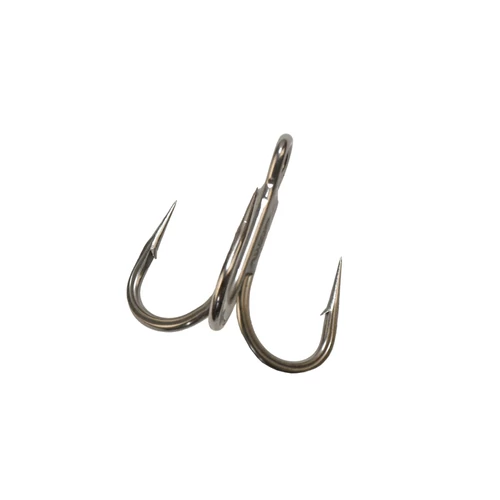 Mustad Un Inline Treble - 5X Strong Titan Steel 3/0 4db/cs
