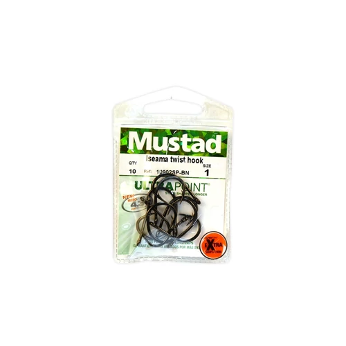 Mustad Iseama Twist Hook 1 10db/csomag